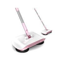 Yougou01 Sweeper, Hand-pushing Lazy Sweeping Mopping Machine, Exquisite Workmanship, Fine Cleaning, Manual Cleaning Artifact (blue/pink, 1023316.3cm) Cleaning is not ashes