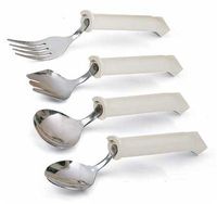 Plastic Handle Swivel Utensils By Patterson Medical