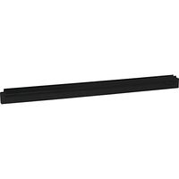 Vikan 77349 Rubber Double Hygienic Squeegee Replacement Blade, 24", Black