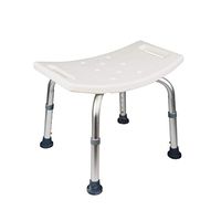 ZXY-NAN Bathroom Wheelchairs Shower Bath Seat Dressing Stool Shoe Bench Bathroom Footstool Thick Plastic Shower Stool Telescopic White Bath Stool,Bathroom