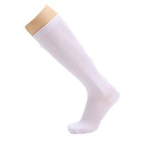 Unisex Compression Socks (White-1 Pack, Small/Medium)