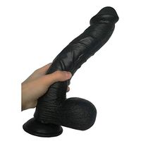Gjj-xk Love-xx 14in Super Soft Silicone T-PE for Women Men Beginners Flexible Adult Strong Suction Cup Women's Flexible and Flexible Waterproof Sucker Toy 8023-mimi