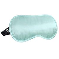 Silk Sleep Eye Mask Blindfold, Lightweight Soft Night Eyeshade with Adjustable Headband for Sleeping Travel Nap, Perfect Eye Cover for Women, Men and Insomnia (Light Green)