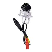 aSATAH 12 LED Car Rear View Camera for Mercedes Benz C180 C200 C280 C300 C350 C63 AMG/C Class W204/ E Class W212 W207 & HD CCD Night Vision Waterproof and Shockproof Reversing Backup Camera (12 LED)