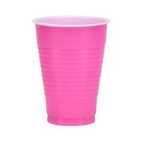 Party Dimensions 89632 Coex Cups, 12 oz, Hot Pink