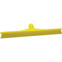 Vikan 71506 Rubber Polypropylene Frame Single Blade Squeegee, 20", Yellow