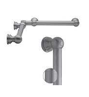 Jaclo G33-24-24-IC-SN Contempo Luxury Grab Bar, Polished Brass