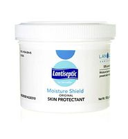 Moisture Barrier Skin Cream – Lanolin Ointment Treats & Protects Dry, Irritated, Chaffed, Cracking Skin– 50% Lanolin Enriched – 4.5 Oz. Jar – by Lantiseptic