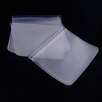 Eastar 5pcs Reusable Sandwich Bags Ziplock Sealing Multipurpose Snack Set BPA Free
