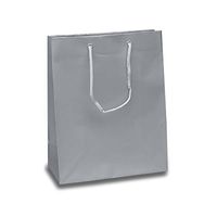 Matte Silver Euro Bags | Quantity: 100 | Width: 16"