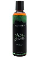 Intimate Earth Massage Oil, Grass, 8 Ounce