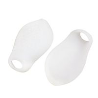HEALIFTY Silicone Bunion Protectors Bunion Corrector Toe Separators Straighters Spreaders Correctors for Little Toes (White)