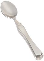 Sammons Preston Stainless Steel Weighted Teaspoon, 8-Ounce Weighted Spoon, Independence Eating Cutlery for Limited Grasp & Range of Motion for Children, Adults, Elderly, Handicapped