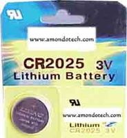 Lithium/Managaness Diooxide Coin Cells (CR2025)