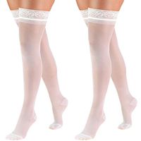 Truform Lites Thigh High, Small,  White (Pack of 2)