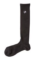 Phiten Sport Long Socks, Black, 8.5"-9.5"
