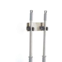 Wall Mounted Mop Organizer Holder Brush, eiaagi Broom Hanger Storage Rack Kitchen Tool