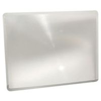 Quality Product By Bausch & Lomb - Magna Page Magnifier 8-1/4"x10-3/4" Clear Acrylic