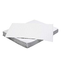Oasis Supply, Pre-Cut Insulated Foil Sandwich Wrap Sheets - Grease-Resistant, for Hot Food Items, 250 Count, 18" x 18"