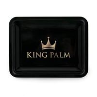King Palm Metal Rolling Tray - Original - (Medium - 8" x 10")