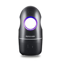 Electronic, UV, Mosquito Lamp Plug-in Type, Silent, No Radiation, Suitable for Pregnant Women and Babies, Suitable for Indoor Places Such As Bedroom and Living Room (Color : Black)