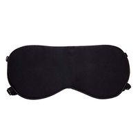 2 Pack Silk Eye Mask for Sleeping, 2 Strap Sleep Mask & Blindfold Pair for Women, Men & Kids, Super Soft & Smooth, Master Your Sleeping, Black