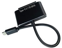 USB C to SATA, RUIZHI SSD HDD to USB C Adapter Supports SATA I II III Compatible for 2.5 inch Hard Drive Disk HDD and SSD