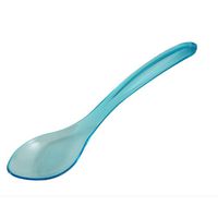 Transparent Wave Spoon- 1000 Count (Blue)
