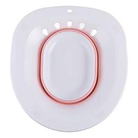 Liveday Foldable Bidet Wash Basin Hemorrhoidal Relief Pregnant Women Maternity Hip Cleaning Avoid Squatting Easy Clean
