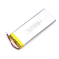 AKZYTUE 3.7V 3800mAh 6042123 Lipo Battery Rechargeable Lithium Polymer ion Battery Pack with JST Connector