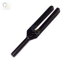 G.S 1 Piece Tuning Fork Black Color C1024 Chakra Chiropractic Instruments Best Quality