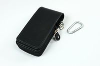 Vape Case Box Mod Holder, Premium E-Cig Vape Bag, Portable E-Cig Case, Vape Travel Case (Black/Red)