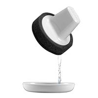 WOONEY Sponge Palm Cleaning Brush with Tray, Kitchen Brush for Kitchen, Bathroom, Dishes, Bathtubs, Tiles, Washbasins, No Damage Surface