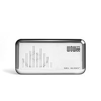 WOWee One Power Bass Portable Speaker for iPad, iPhone, MP3 Players, Laptops, Mobile Phones, and Personal Game Systems (White with Silver)