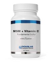 Douglas Laboratories - MSM + Vitamin C (Fundamental Sulfur) - Supports Wound Healing and Capillary Health - 100 Tablets