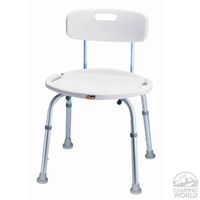 Carex Carex Adjustable Bath and Shower seat with Back