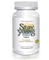 Stay Young AM - 60 Chewable Tablets - Natural Sleep Aid, Plant Powered Booster, Anti-Aging Formula, Regain Youth, Telomeres Support Supplement