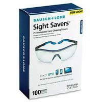 Bausch & Lomb 8574GM Sight Savers Pre-Moistened Lens Cleaning Wipes 100/Box