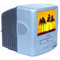 9 Silver TV/DVD Combo with 2 way power operation