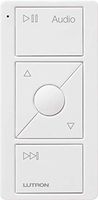 Lutron PJ2-3BRL-GWH-A02 Pico Remote Control for Audio, Sonos Endorsed Integration, White