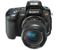 Sony Alpha DSLR-A300 10.2MP Digital SLR Camera with Super SteadyShot Image Stabilization Body only