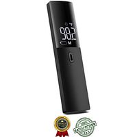 Digital Infrared Thermometer Forehead Temporal for Adults Touchless Ear Led Oral Instant Temperature Termometro for Kids Baby Babies Basal Rectal for Body Head Human Read no Touch (1pack Black)