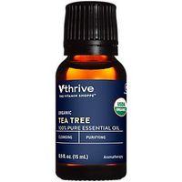 Organic Tea Tree 100 Pure Essential Oil Aromatherapy (0.5 Fluid Ounces)