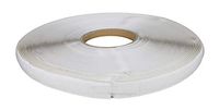 Self-Adhesive Back Loop Fastener with 1/2" Loop, 25 Yard, White