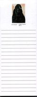 Black Cocker Spaniel Magnetic List Pads - Set of 2