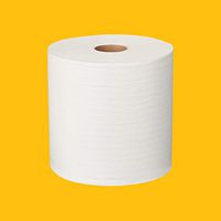 AmazonCommercial Hard Roll Towels, 800' per Roll, 12 rolls