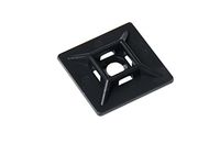 South Main Hardware 888089 1-in Mounting Pad, 100-Pack Black, Speciality Cable Tie, 100 Piece