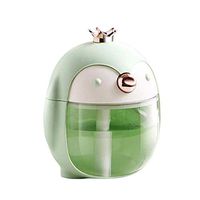 300ML Cute Penguin Desktop Humidifier with 7 LED Lights,Auto Shut-Off, Innovative Gift Hydrating Instrument Car USB Aroma Humidifier for Bedroom, Home, Office
