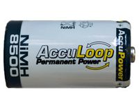 8 X D 8500 Mah Acculoop Low Discharge Nimh Rechargeable Batteries