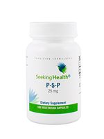 Seeking Health | P-5-P (pyridoxal 5'-Phosphate) | 25 mg Active Vitamin B6 Supplement | 100 Vegetarian Capsules